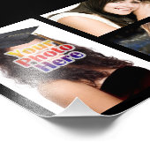 Foto Collage Print, drie Afbeeldingen Afdruk (Hoek)