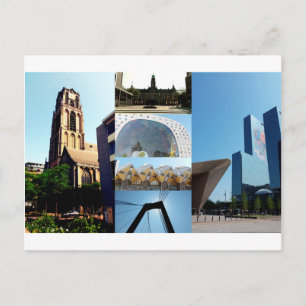Foto collage Rotterdam 1 Briefkaart