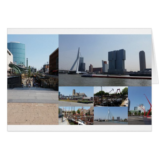 Foto collage Rotterdam 3 (Voorkant Horizontaal)