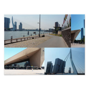 Foto collage Rotterdam 4 Afdruk