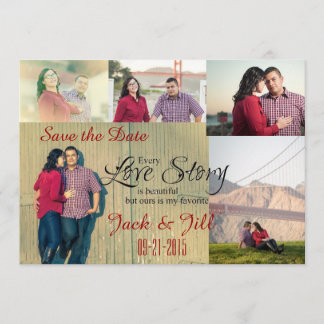 Foto Collage Save the Date