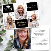 Foto Collage Senior Afstuderen Aankondiging