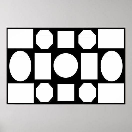 Foto Collage Sjabloon #01 Poster (Voorkant)