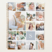Foto-collage van Fog Gray Planner (Voorkant)