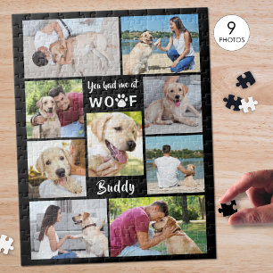 Foto Collage van Huisdierhond JIJ HAD ME AL BIJ WO Legpuzzel