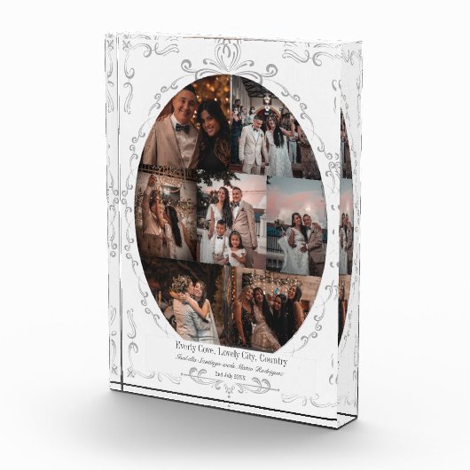 Foto Collage  White Custom Photo Block (Rechts)