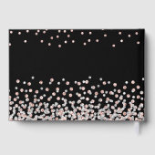 Foto Collage Zilver Roos Goud 100e Verjaardag Gastenboek (Achterkant)