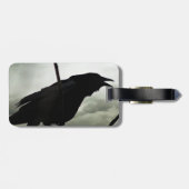 Foto Crow/Raven Bagagelabel (Achterkant horizontaal)