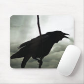 Foto Crow/Raven Muismat (Met muis)