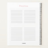 Foto dagelijkse planner gym thema - HAMbWG (Achterkant)