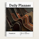 Foto: Daily Planner Guitar Theme HAMbWG (Voorkant)