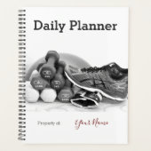 Foto: Daily Planner - Gym Theme HAMbWG (Voorkant)