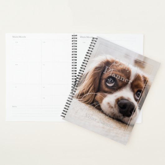 Foto Daily Planner met een puppy - HAMbWG (Display)