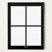 Foto Daily Planner Vrouw Guitar Player HAMbWG (Achterkant)