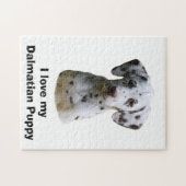 Foto Dalmatische puppy Legpuzzel (Horizontaal)
