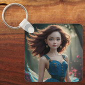 Foto Dancing Princess Sleutelhanger (Voorkant)