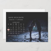 Foto: Date Calendar opslaan Save The Date (Voorkant / Achterkant)