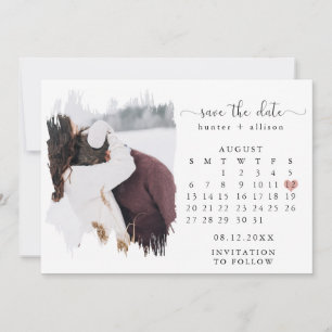 Foto: Date Calendar opslaan Save The Date