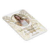 Foto: Date Quinceanera opslaan Magneet (Rechterzijde)