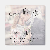 Foto: datum eenvoudig minimaliseren magneet (Voorkant)