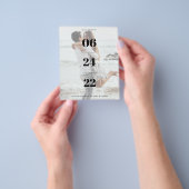 Foto: Datumbrochure opslaan Flyer (Hand)