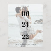 Foto: Datumbrochure opslaan Flyer (Voorkant)