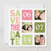 Foto: Datumkaarten opslaan Save The Date (Voorkant)