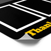 Foto display driemaandelijkse toppers verkoop poster (Hoek)