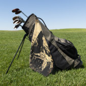  foto Doberman Pinscher Golfhanddoek (Groen)