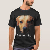  Foto Dog Face T-shirt (Voorkant)
