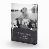 FOTO Dog Memorial Gift- Pet Loss Keepslag Collage (Rechts)