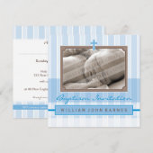 FOTO DOOP NODIGT UIT:: stijlvol 4SQ Kaart (Voorkant / Achterkant)