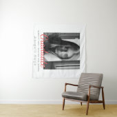 Foto Eenvoudig Modern Minimalistisch Afstuderen Wandkleed (In Situ (horizontaal))