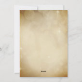 Foto Eerste kerst Getrouwd Flat Holiday Kaart (Achterkant)