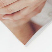 Foto eerste Moederdag Fleece Deken (Hoek)