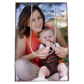 Foto eerste moederdag medium cadeauzakje (Achterkant)