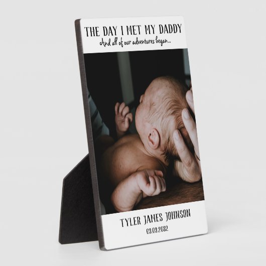 Foto eerste Vaderdag Keepomwille Fotoplaat (Zijkant)