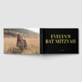 Foto Elegant Bat Mitswa Gastenboek (Volledig)