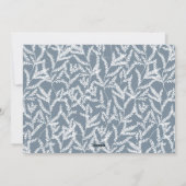 Foto Elegant Easter Blessings Feestdagenkaart (Achterkant)