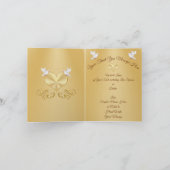 Foto en gepersonaliseerd Jubileum Dank u kaarten (Binnen)