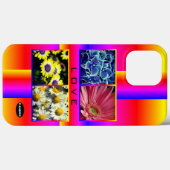 Foto en Monogram Cel Telefoon Case HAMbyWG (Achterkant (horizontaal))