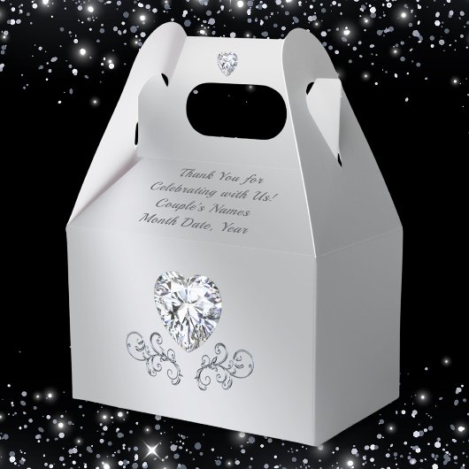 Foto en persoonlijke bruiloft bedankdoosjes