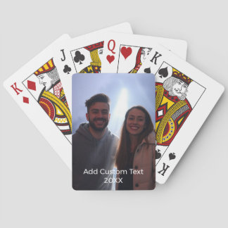 Foto en tekst 2 Fotocollage Pokerkaarten