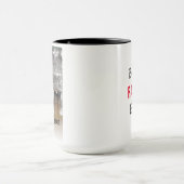 Foto en tekst beste vader ooit toevoegen mok (Midden)