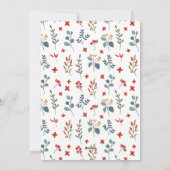 Foto Eucalyptus Berries Feestdagenkaart (Achterkant)