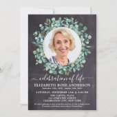 Foto Eucalyptus Greenery Invi Kaart (Voorkant)