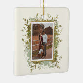 Foto Eucalyptus Weddenschap Keramisch Ornament (Rechts)