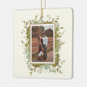 Foto Eucalyptus Weddenschap Keramisch Ornament (Links)