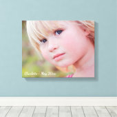 Foto familie Afbeelding Canvas Afdruk (Insitu (Houten vloer))