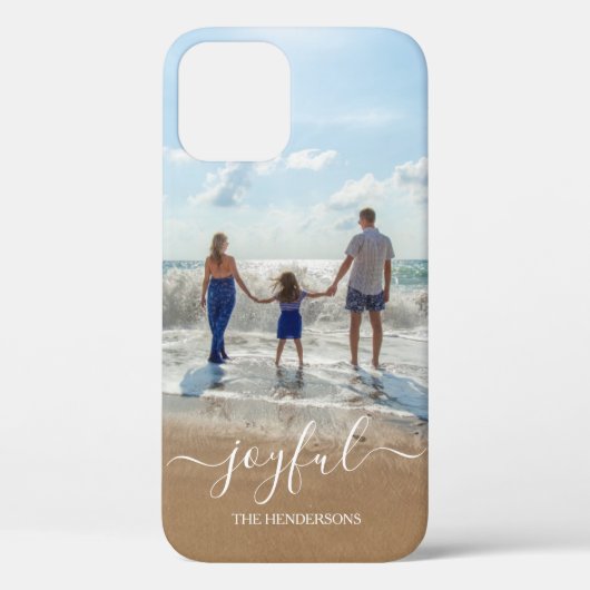 Foto Familienaam Joy Otterbox Hoesje (Achterkant)